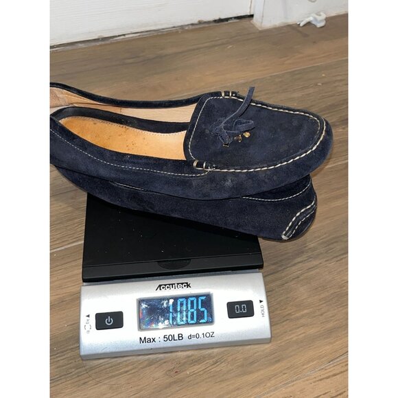 Prada Authentic  Black Suede Loafers Size 9 / 39  Womens - Picture 9 of 9